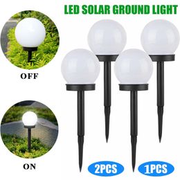 Solar Garden Light Panel LED Round Ball Outdoor Waterproof Decorative Energy Powered for Street Courtyard Landscape Lamp Path