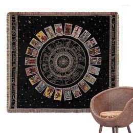 Blankets Picnic Decorative Blanket Rugs Boho Throw Soft Foldable Yoga Mat Warm Table Cloth Beach For