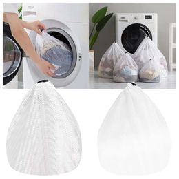 Laundry Bags Oversize Mesh Bag Sturdy Material With Drawcord Closure Ideal Machine Washable For Once And Done