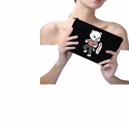 kpop Skzoo Stray Kids Graphics Makeup Bag Cute K-pop Women Kawaii Cosmetic Cases Travel Lipstick Bag Bachelorette Party Gift n3rr#