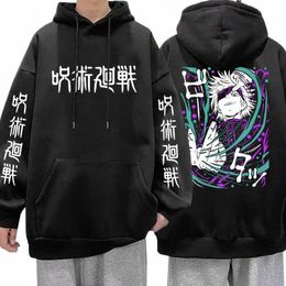 gojo Satoru Jujutsu Kaisen Manga Hoodies Men Women Gojo Satoru Fans Gift Sweatshirt Plus Size Anime Fleece Hooded Pullover v0g5#