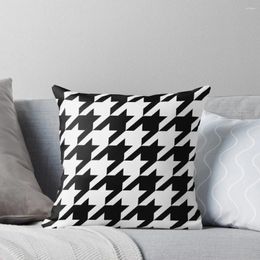 Pillow Black Large Houndstooth Throw Christmas Case Covers For Living Room Sofa Cover