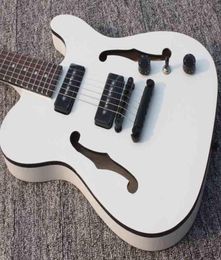 High quality F hole semihollow electric guitar metal guitar accessories accept custom guitar1352192