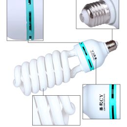 SH 135W LED Lighting Bulbs Photography Video Light Lamp Light Bulb Daylight E27 Socket For Softbox Photo Video Studio
