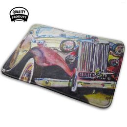 Carpets Mg Car 3D Household Goods Mat Rug Carpet Cushion Transportation Vintage British Automobile Vehicle Historic Old