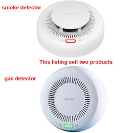 Aqara Smart Smoke Gas Detector Zigbee Fire Alarm Monitor Sound Alert Home Security APP Remote Control By Mihome Homekit