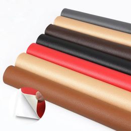 50x137CM Self Adhesive PU Leather Fabric Patch Car Seat Sofa Repairing Patches Stick-On Leather PU Fabrics Stickers Patches