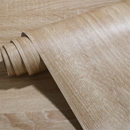 80cm Vinyl Waterproof Wood Grain 3D Stickers for Wardrobe Cupboard Table Closet Furniture PVC Self Adhesive Wallpaper Home Decor