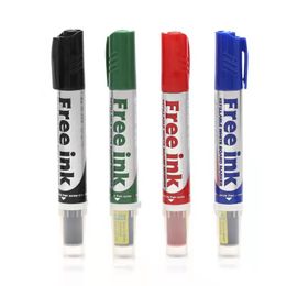 Gxin G-218 10 Pcs Erasable Whiteboard Markers,Free Shipping,Replaceable Refill,Fiber Tip,Water-based Ink,School MeetingSupplies.