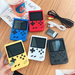Nostalgic Handle Mini Retro Handheld Portable Game Players Video Console Can Store 400 Sup Games 8 Bit Colorf Lcd Drop Delivery Access Otooq