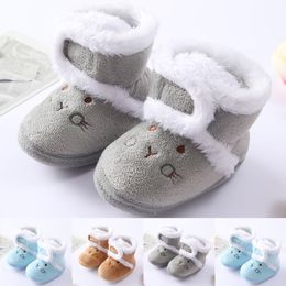 Autumn Winter Warm Newborn Boots Shoes Soft Baby Infant Snow Girls Booties Boys Warming Boots Toddler Baby Soft Shoes zapatillas