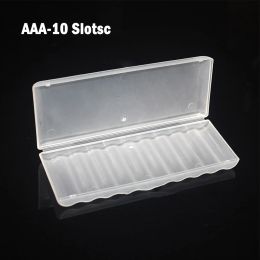 1pcs Plastic Battery Storage Box Hard Container Case For 10Pcs AAA/AA Battery Portable Batterij Organiser Box Wholesale
