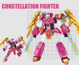 Wholesale Space War Build Block Custom Constellation Fighter Transformer Robots MOC Brick Metamorphic Robot Toy Warrior King Kong 7000 Toy for Kid Lepin Christmas