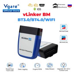 Vgate vLinker BM ELM327 For BMW Scanner Wifi Bluetooth 4.0 OBD2 OBD 2 Car Diagnostic Auto Scan Tool Bimmercode ELM 327 V1 5