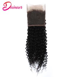 Mongolian Afro Kinky Curly 13X4 Lace Frontal Human Hair Lace Frontal Only Natural Colour 150%Density Remy Hair Closure 8-22Inch