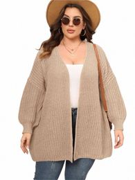 Plus Size Outono Inverno Midi Cardigan De Malha Mulheres Coreanas Fi Com Decote Em V Senhoras Cardigan Lg Manga Mulher Camisola Casacos 2023 u4Fj #