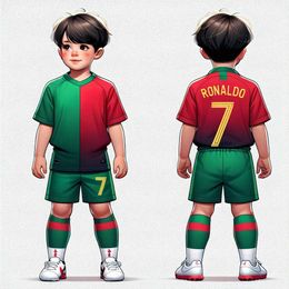 2024 Football jersey Arme New Fan player jersey version of Arte di Baraya Martinez Maradona boys' and girls' football jersey