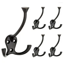 Hangers Heavy Duty Big Triple Leg/Double Coat Hooks Base. Entryway Scarf And Jacket Hangers.