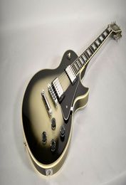 Custom Electric Guitar Vintage Silverburst Adam Jones ebony Fingerboard frets binding1699608