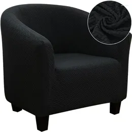 Chair Covers Single Seat Elastic Couch Arm Cover Jacquard Stretch Coffee Sofa Armchair Slipcover Protector