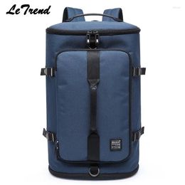 Backpack LeTrend Oxford Multifunction Travel Men 16Inch Laptop Backpacks For Teenager Male Mochila Leisure