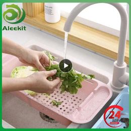 Kitchen Storage Filter Rack High Quality Material Sufficient Purity Rinse And Drain Adjustable Household Products Basket