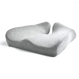 Pillow Memory Foam Pressure Relief Seat Ergonomic Tailbone Pain For Office Home Desk Chair Car Wheelchair Extra-Dense