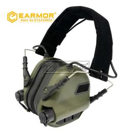 EARMOR 2023 New Tactical Headset M31 MOD4 Noise Cancelling Earmuffs Military Anti-Noisy Shooting Earphone NRR 22dB