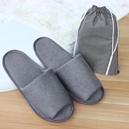 Slippers Men Women El Travel Disposable Winter Warm House Spa High Quality Nonslip Home Guest Use