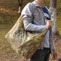 Bags Lightweight Climbing Messenger Bag Camo Tactical Outdoor Camping Hiking Raincover Large Capacity Backpack Tote Pouch Storage Bag