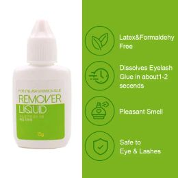 Original Korea Liquid Remover for Eyelash Extensions Glue False Lash Removal Liquid Beauty Health Makeup Tools Wholesale 15g