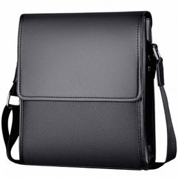 new Arrival Busin Men Menger Bags vintage Leather Crossbody Shoulder Bag for male brand Casual Man Handbags Fi bags K2pc#