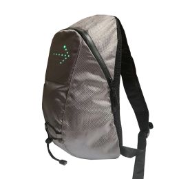 Bags Cycling MTB Bag Safety LED Turn Signal Light Bicycle Running Camping Backpacks