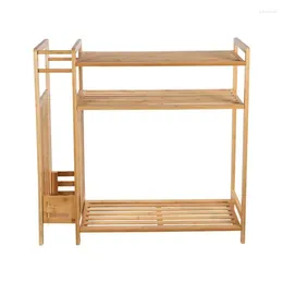 Storage Boxes Stylish Shoe Rack With Integrated Umbrella Stand