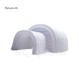 White Advertising Inflatable Tunnel 8m 26ft Igloo Air Blow Up Dome Tent For Party Events001