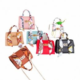 silk scarf portable small square bag women handbags small bag women's shoulder bag ladies hand bags for women w89U#