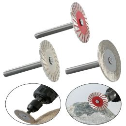 1PC Diamond Cutting Blade Disc Circular Saw With 6mm Shank Mandrel 6mm For Wood&Metal&Stone&Granite&Marble Cutting Rotory Tools