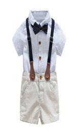 baby boys clothes for summer 1 2 3 years kids Wedding dress handsome boy clothing set1367868