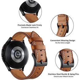 Replacement Strap For Amazfit GTS 4 2 Mini Leather Band For Amazfit GTS 3/GTS4/GTS2/Bip 3 Pro Bracelet Watchband 20mm Wristband