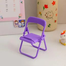 1PC Cute Chair Adjustable Phone Holder Stand For IPhone 13 Pro Foldable Mobile Phone Stand Desk Holder Universal Lazy Bracket
