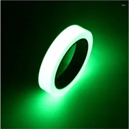 Window Stickers 10M 10mm Luminous Tape Self-adhesive Glow In Dark Safety Warning Antiskid Stage Home Decorations Brand