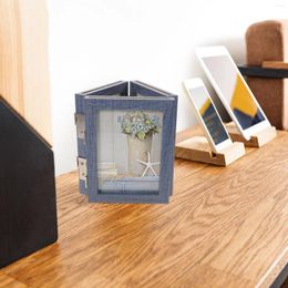 Frames Po Frame Vintage Bedroom Holder Decorative Wooden Desk Picture Home Display Office Desktop