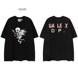 Designer Mens T Shirt Womens Tshirts Graphic Tee Hand-painted Galery Dept Hoodie Splash Letter Round Neck T-shirts Clothes 303