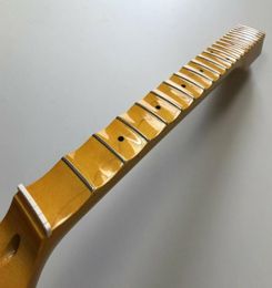 Full scalloped Guitar neck 22Fret 255inch Maple Fretboard Dot Inlay Gloss4224230