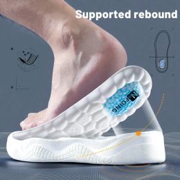 1 Pair Premium Sports Insoles for Shoes Soft Breathable Shock-Absorbing Cushioning for Optimal Men Women Foot Care Pads