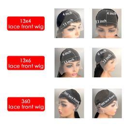 Curly Human Hair Wig 360 Full Lace Wig Pre Plucked Hd Deep Wave Lace Frontal Wig For Black Women 13x6 Water Wave Lace Front Wig