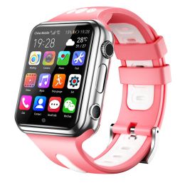 Dual Camera W5 Android 9.0 4G Video Call Smart Watch Phone 4 Core CPU 8GB 16GB GPS WIFI Student Children App Store Smartwatch