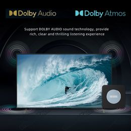 Mecool KM2 plus S905X4 Android 11 TV Box smart 4K for Netflix 2GB 16GB Dolby Atmos USB3.0 100M LAN set-top box TV receiver 2022