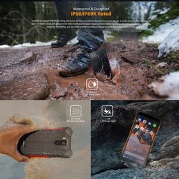 Ulefone Armor X5 Pro Rugged Waterproof Smartphone 4GB+64GB Android 11.0 5000mAh Cell Phone NFC 4G LTE Face Unlocked Mobile Phone