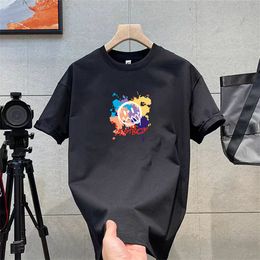 shirts mens designer t shirt mens tees summer cotoon blend crew neck Short-sleevedbreathable Cosy Fashion pullover modern